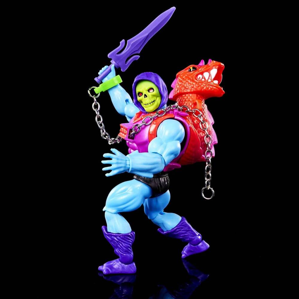 New! MOTU Origins Deluxe Set Dragon Blaster Skeletor Action Figure Mattel HKM88